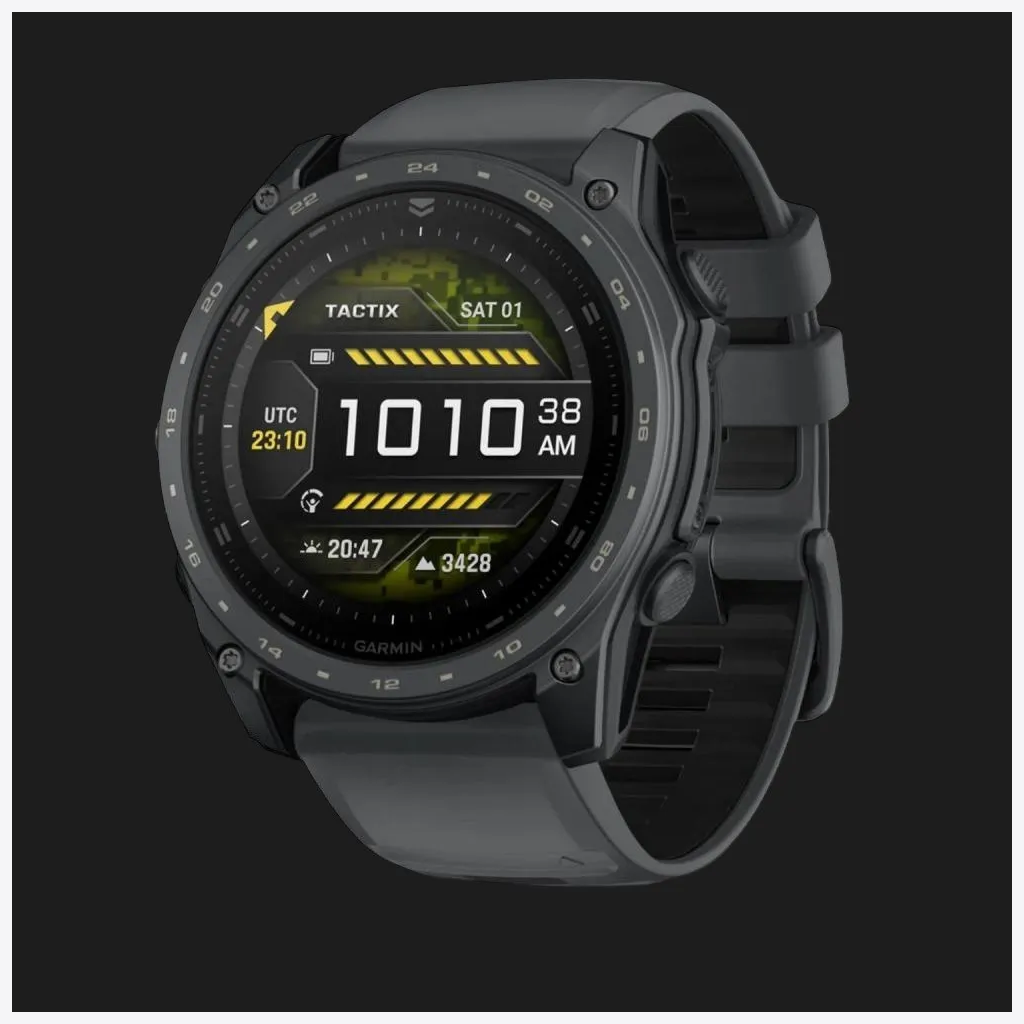 Garmin Tactix 8 51mm AMOLED Slate Gray Cerakote Coating Applied Ballistics Ultralight Solver