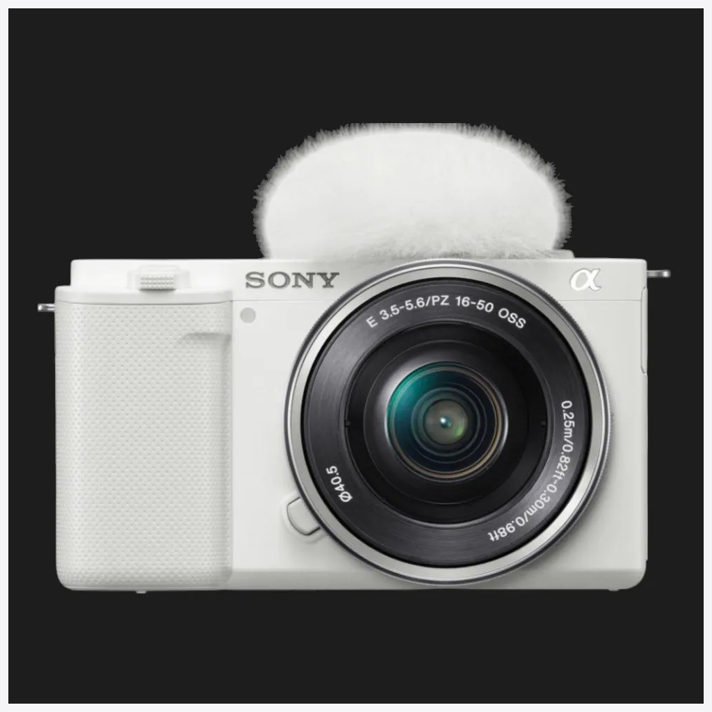 Sony ZV-E10 Kit 16-50mm (White) (ILCZVE10LW.CEC)