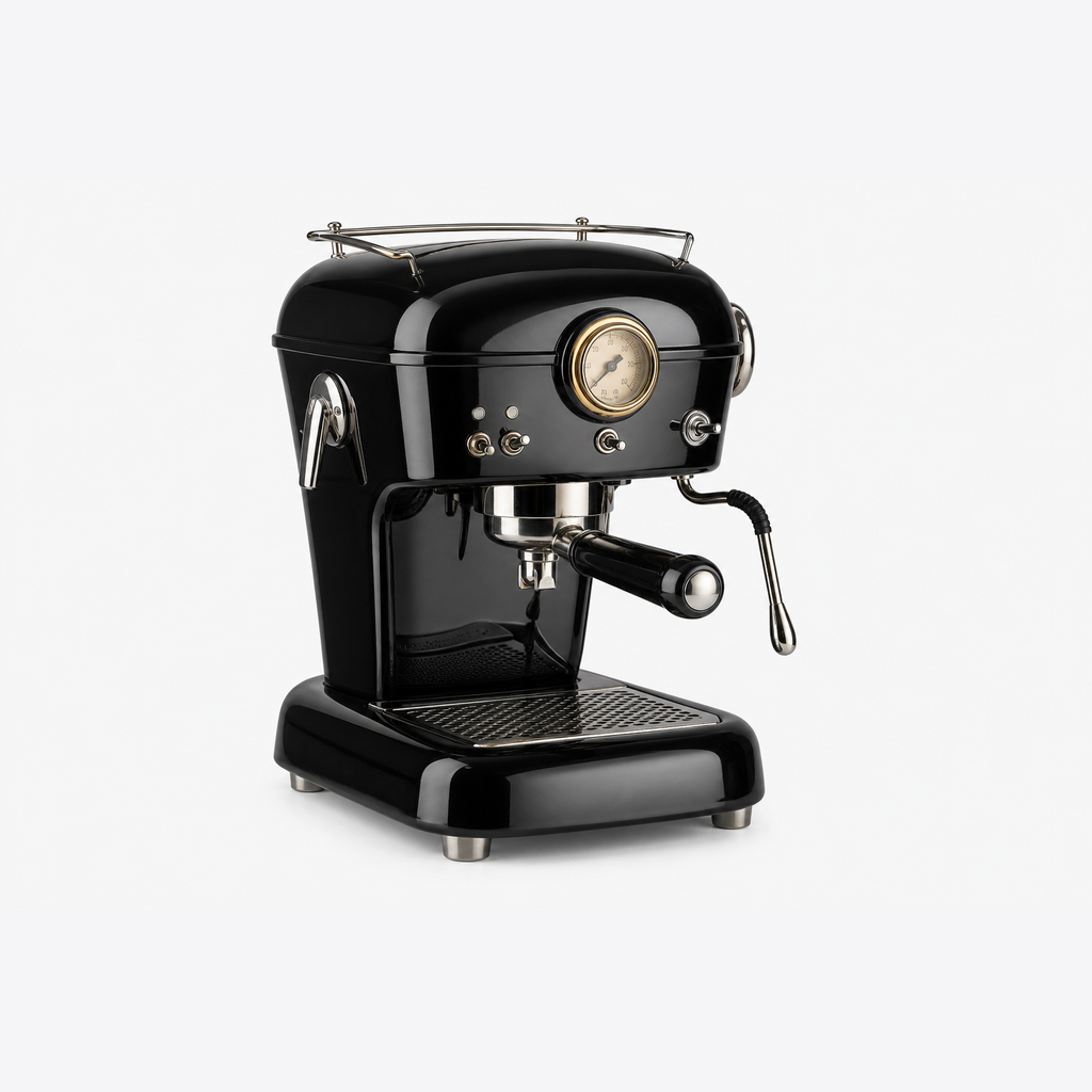 Smeg 50's Style Espresso Machine Black