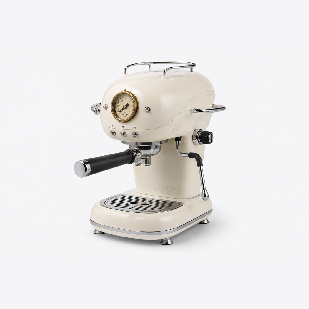Smeg 50's Style Espresso Machine White